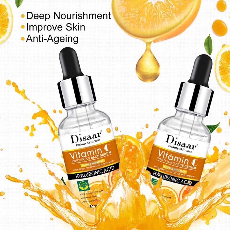 Disaar Vitamin C Face Whitening Serum, Brightening & AntiAging