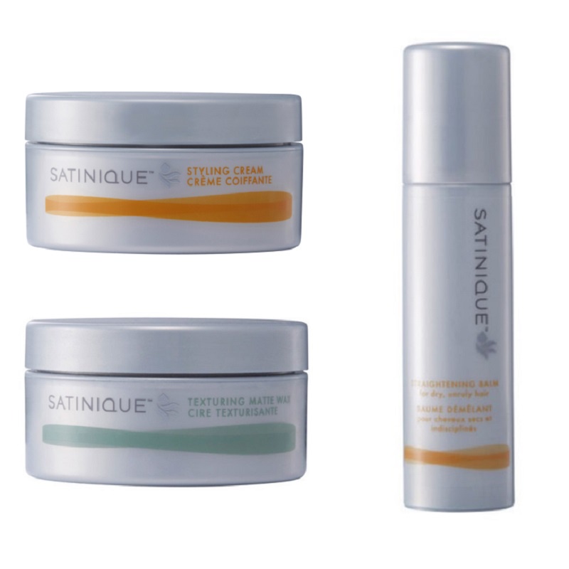 Satinique Styling Cream / Texturing Matte Wax / Straightening Balm Hair