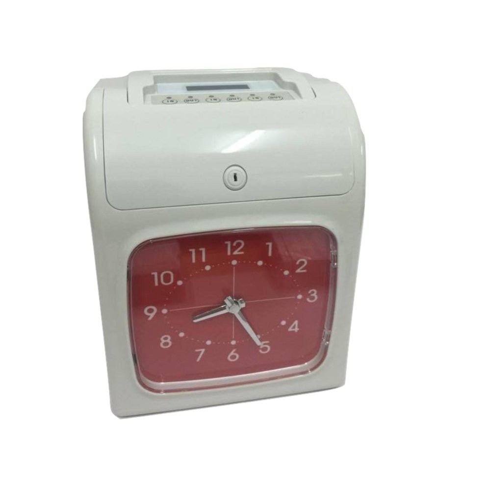 ANALOG TIME RECORDER PUNCH CARD MACHINE ( 2 YEARS WARRANTY) Shopee
