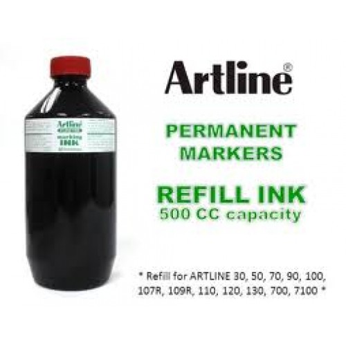 Artline 500ml Permanent Marker Refill Ink / Marking Ink For Artline70