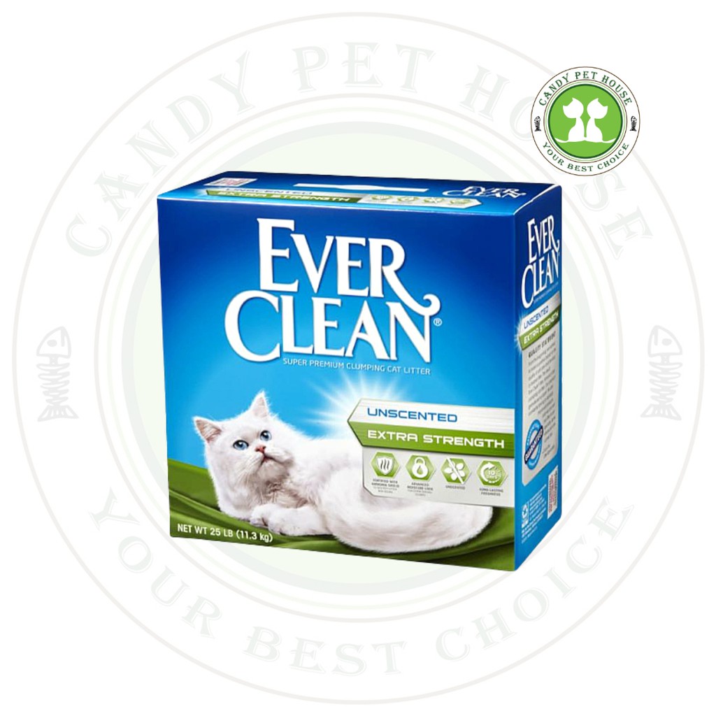 Ever Clean / everclean Unscented Extreme Clump Cat Litter 11.3kg