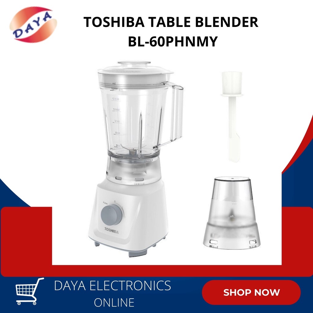 Toshiba Table Blender BL60PHNMY Shopee Malaysia