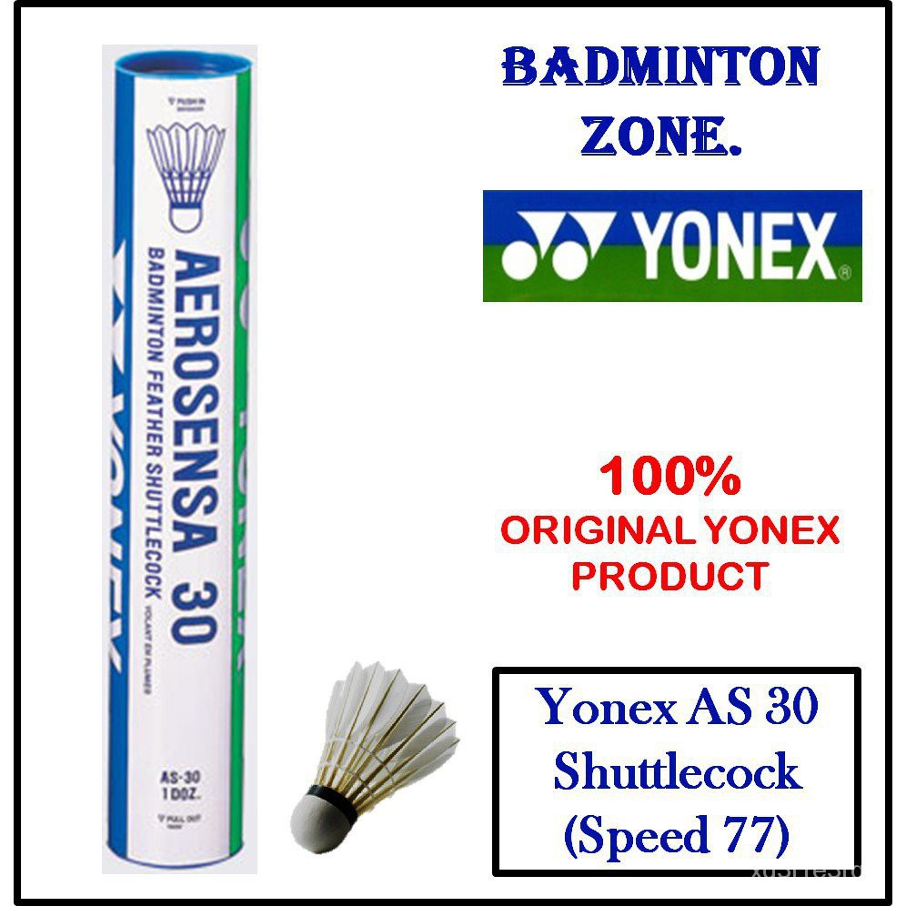 Yonex Aerosensa 30 Badminton Shuttlecock / Bulu Tangkis Badminton AS30