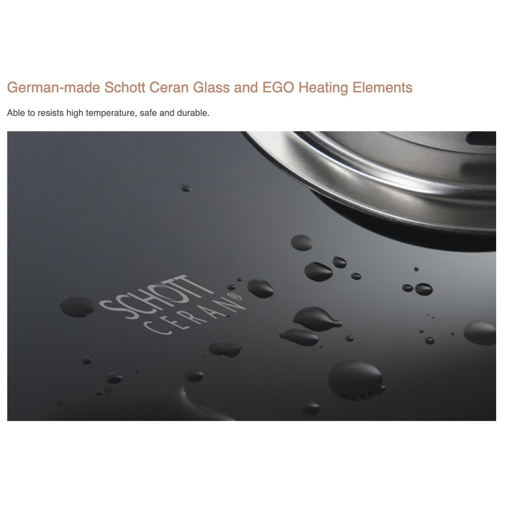 FOTILE EEG75203 ELECTRICAL HOB VITRO CERAMIC HOB SCHOTT ...