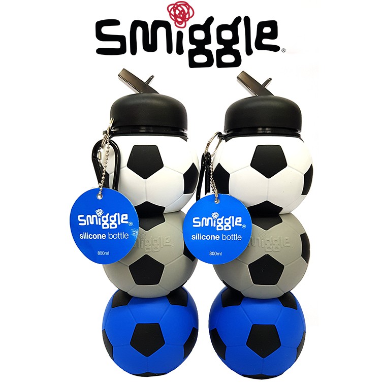 SMIGGLE Footy Silicone Water Bottle 730ML+READY STOCK Shopee Malaysia