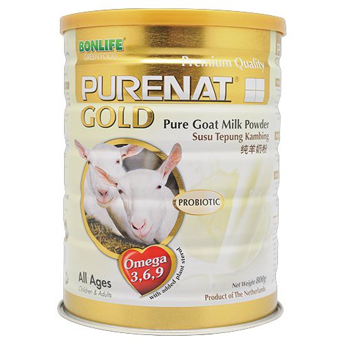 PURENAT GOLD Pure Goat Milk Powder (800g) Exp2/22 Shopee Malaysia