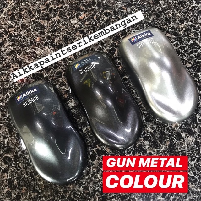 AIKKA PAINT GUN METAL COLOUR SK05018 / SK15818 / SK14719 Shopee Malaysia