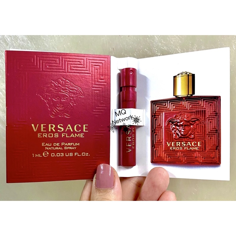 Authentic Sample/Vials Versace Eros Flame EDP (1ml) Shopee Malaysia