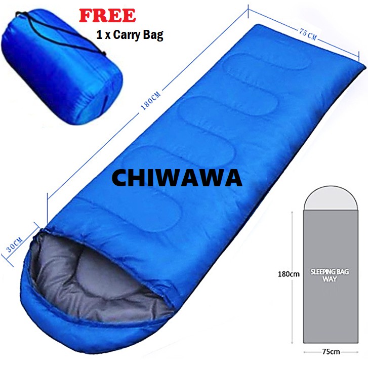 1KG Portable Waterproof Outdoor Camping Bed Sleeping bag Travel Hiking