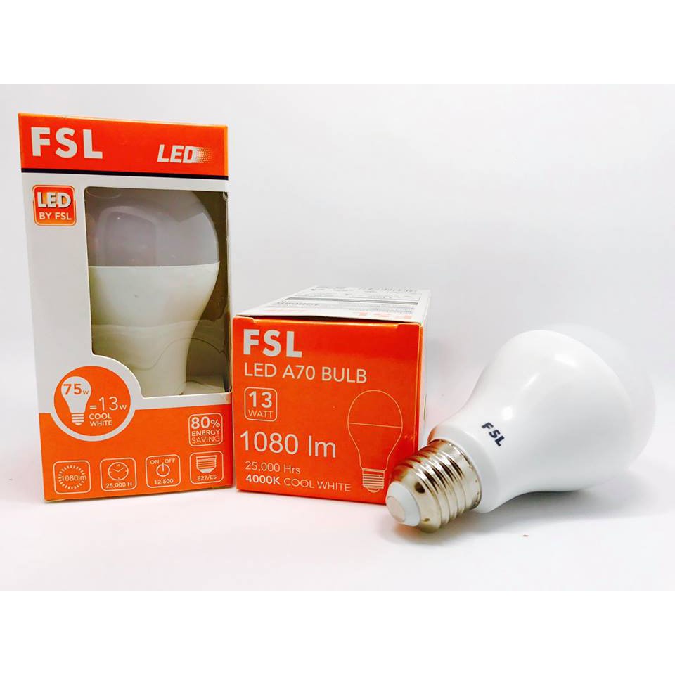 FSL LED BULB 13W E27 Shopee Malaysia