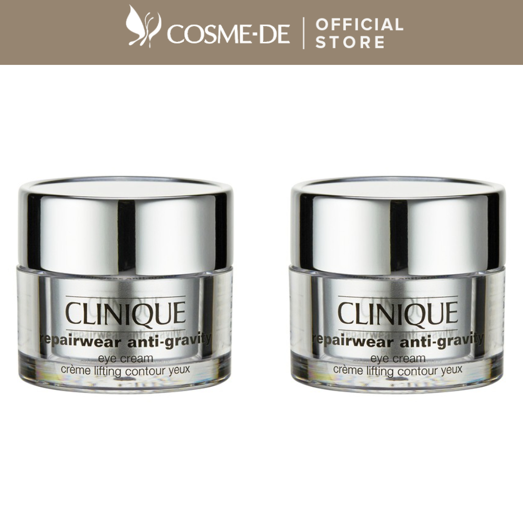 2 X Clinique Repairwear AntiGravity Eye Cream 0.5oz,15ml AntiAging