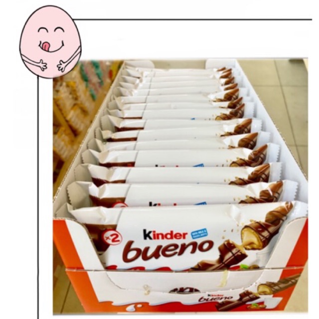 Kinder Bueno chocolate bar [{30 pack per box}] Shopee Malaysia