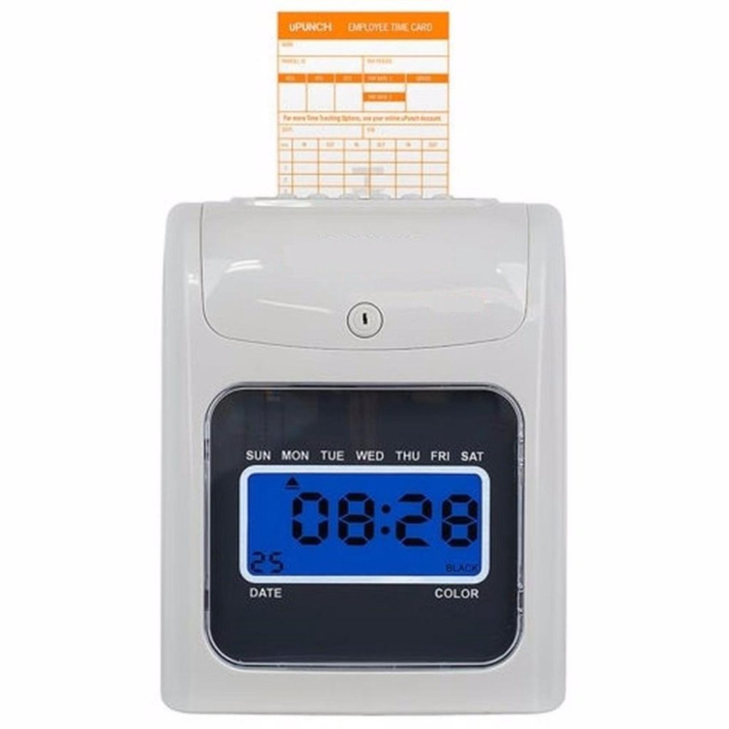 360 TIME RECORDER PUNCH CARD MACHINE ( 8 YEARS WARRANTY )60 TIME