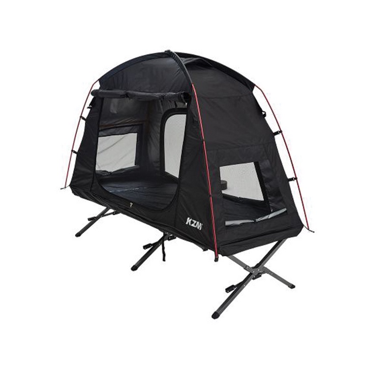 KZM Tent Black Cot Tent II (Outdoor Camping 1 person Tent) Shopee