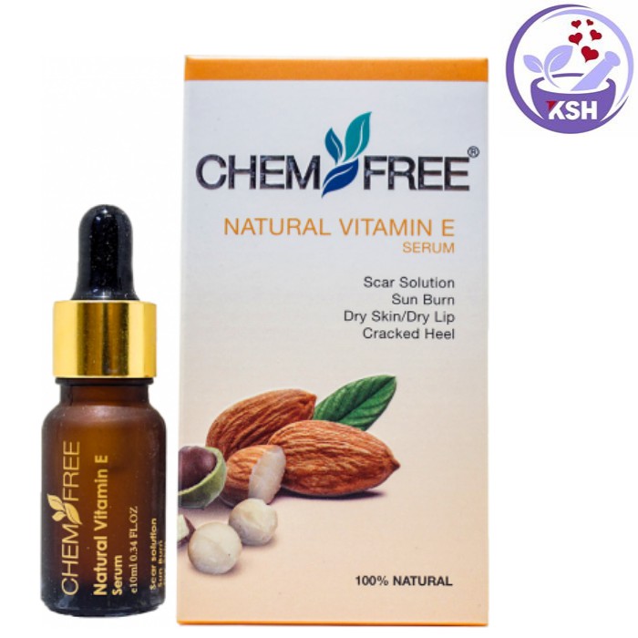 CHEMIFREE NATURAL VITAMIN E SERUM 10ML Shopee Malaysia