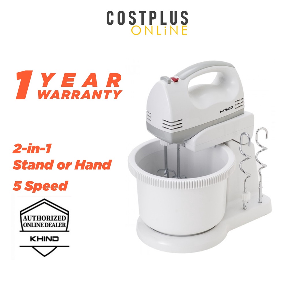 Khind Pensonic Stand Mixer Hand Mixer 2L 3L with 5 Speed SM220 PM214 Shopee Malaysia
