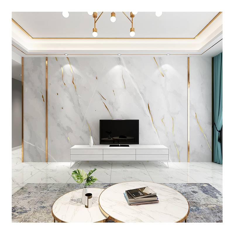 3D Wallpaper Marble texture modern TV Background Wallpapers Home Decor