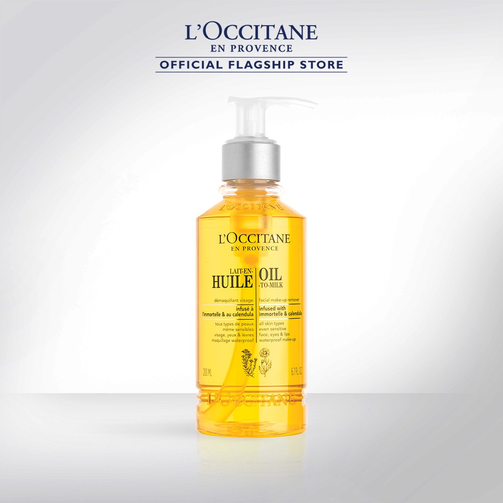 L'Occitane OilToMilk Facial MakeUp Remover 200ml Shopee Malaysia