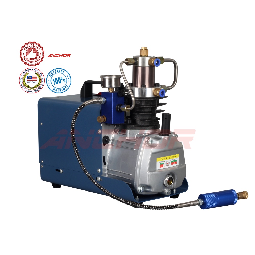 300bar High Pressure PCP Compressor Electric Air Pump 4500psi Shopee