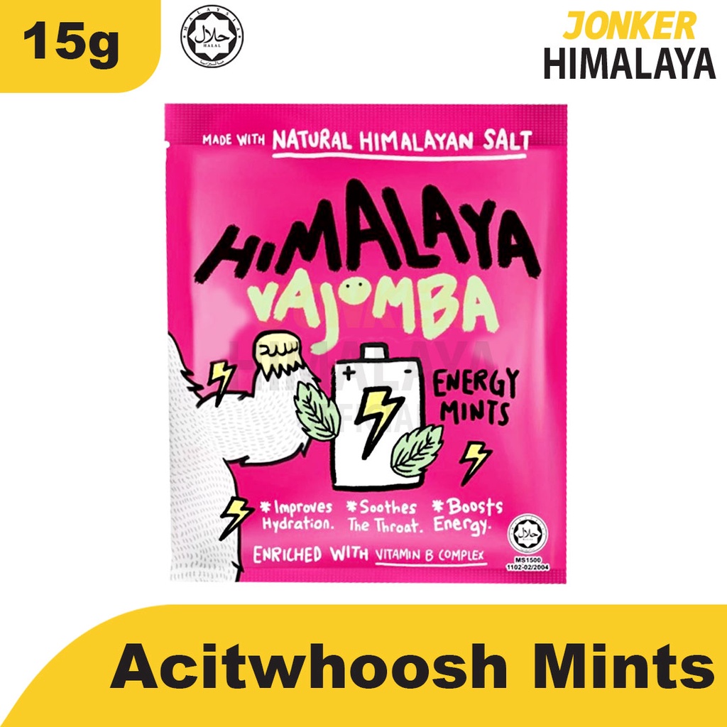 HIMALAYA VAJOMBA ACTIWHOOSH MINTS 15G Shopee Malaysia