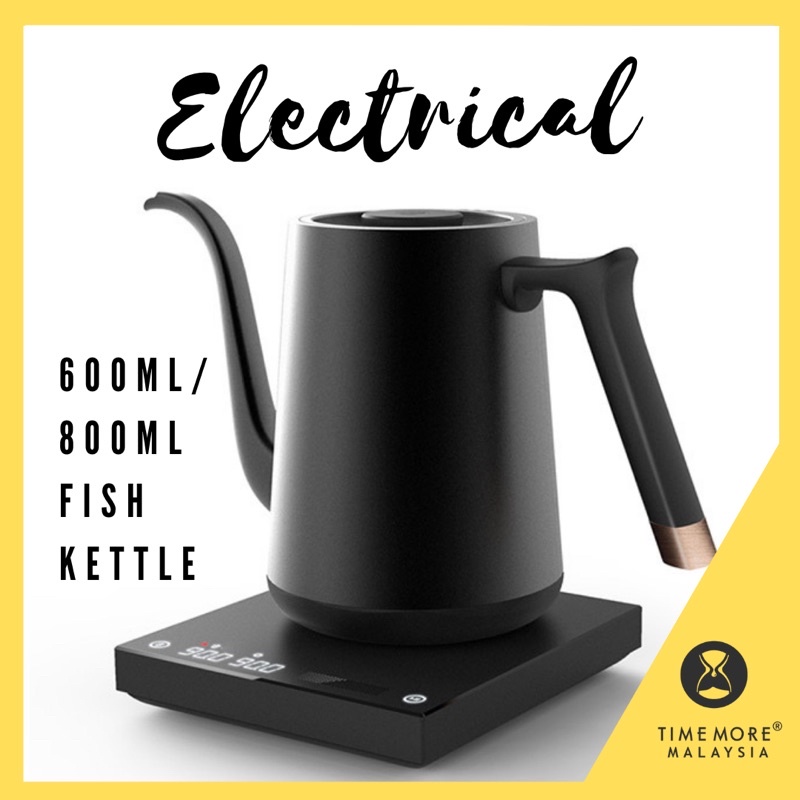 [ TIMEMORE Malaysia ] Fish Smart Electric Pour Over Kettle 600ml