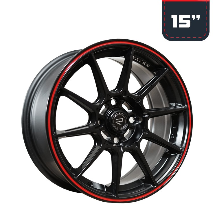 Raxer Wheels SF1 Sport Rim 4H100 for Myvi/Alza/Bezza/Saga BLM FLX/Jazz