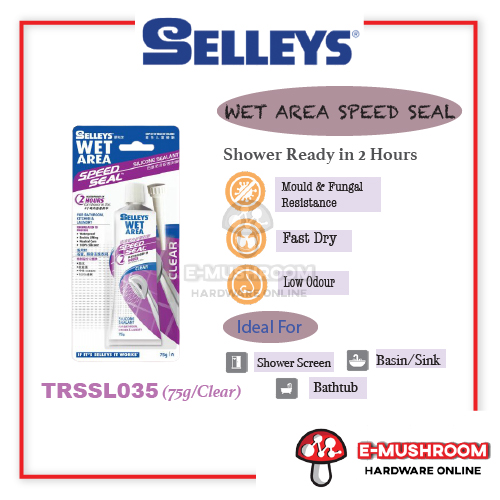 Selleys Wet Area Speed Seal & Silicone Waterproof Shopee Malaysia