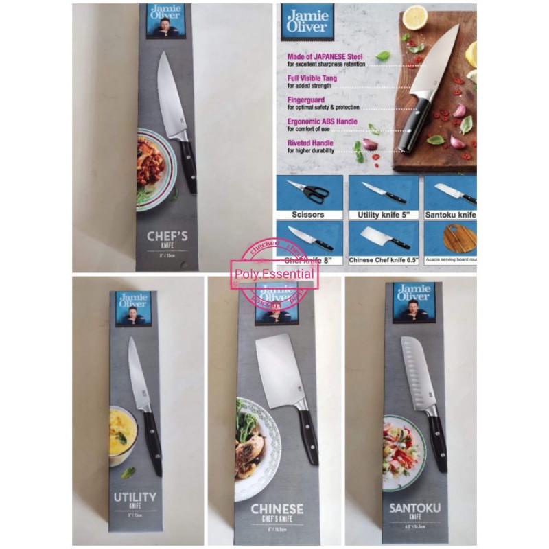 Jamie Oliver Knife Collection Series Shopee Malaysia