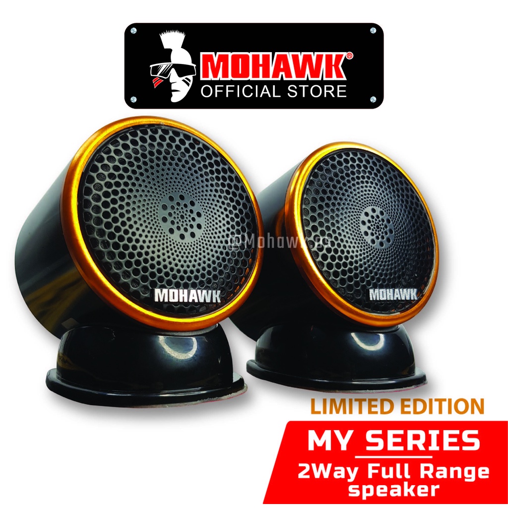 MOHAWK MY Series MYF2 2 Way Full Range 80Watt With Bass Car Speaker