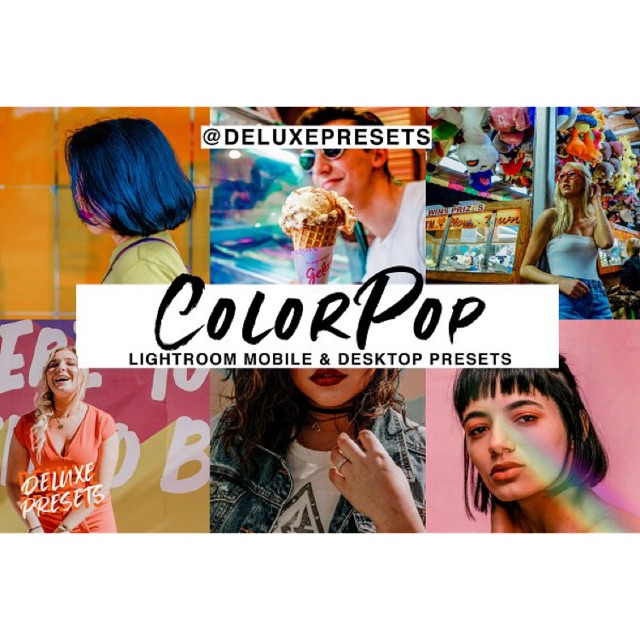 [ LR ] ColorPop Adobe Lightroom Mobile Preset [ iOS Android