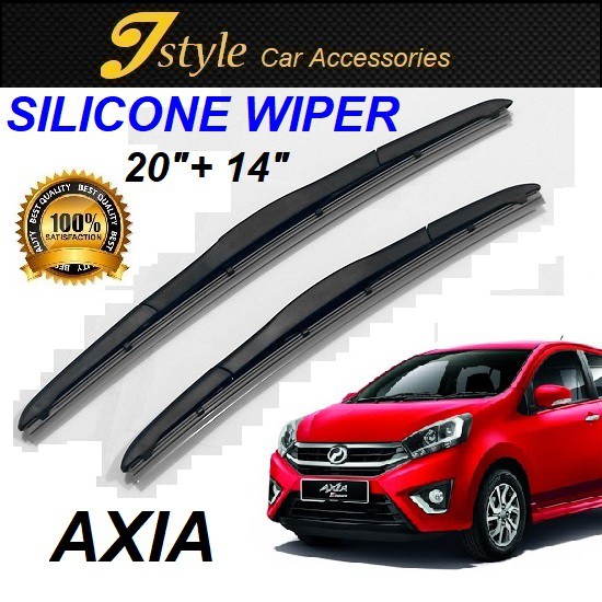 SILICONE WIPER for Perodua Axia Shopee Malaysia
