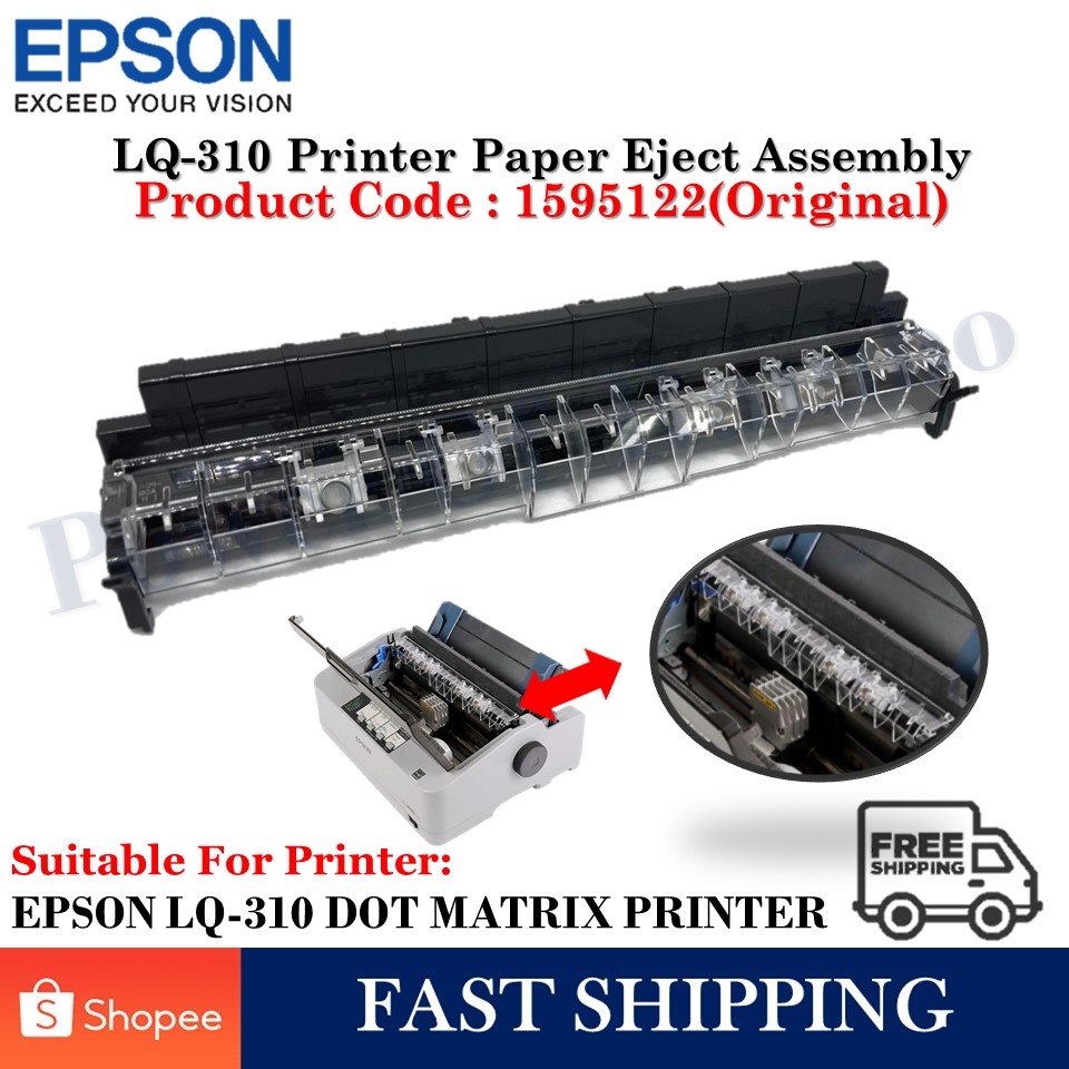 Genuine EPSON LQ310 Paper Eject Assembly for EPSON LQ310 Paper Cutter