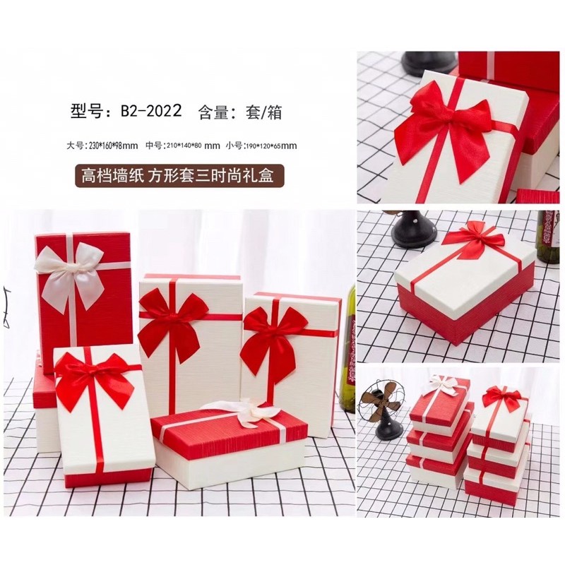 NEW DESIGN HIGH QUALITY 3 IN 1 GIFT BOX Shopee Malaysia