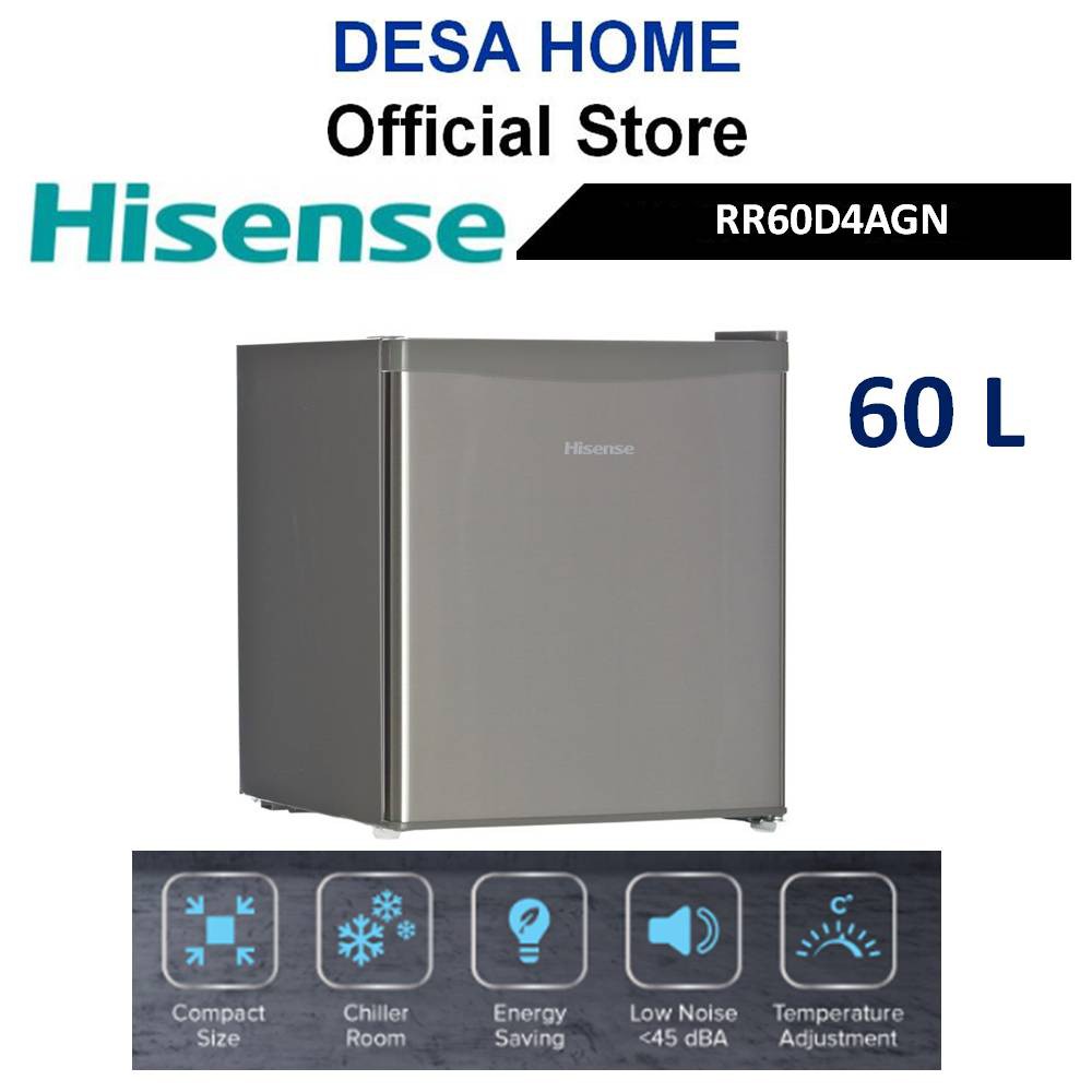 [FREE DELIVERY] HISENSE MINI BAR RR60D4AGN 60L Shopee Malaysia