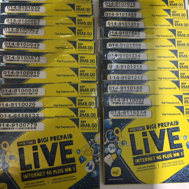 DIGI PREPAID VIP NUMBER RM40 Shopee Malaysia