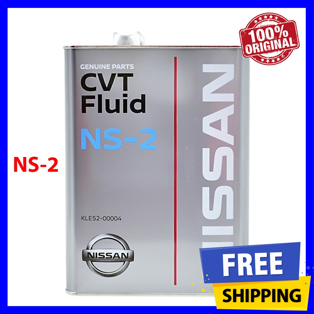 (100 Original) Nissan ATF CVT NS2 Auto Transmission Oil (4L) Sylphy