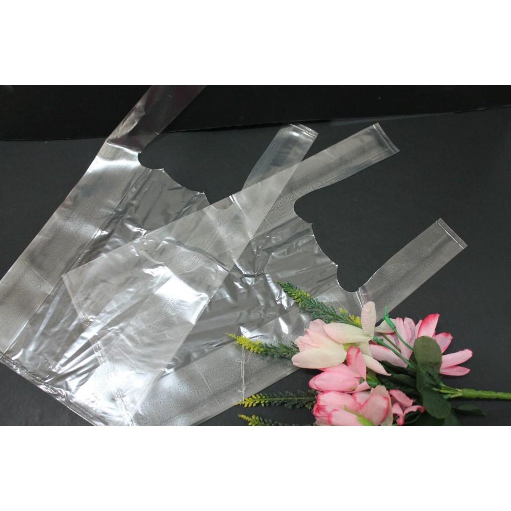 PP Clear Singlet Bag / PP Plastic Bag for Gift, Food, Grocery, Cosmetic