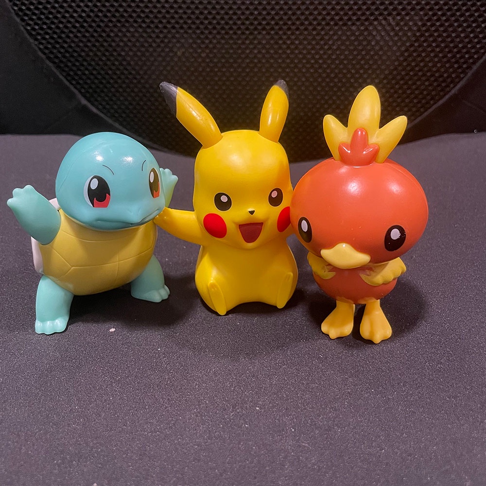 Pokemon Mcdonald Toys (Pikachu, Torchic, Squirtle) Shopee Malaysia