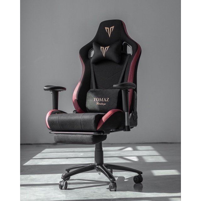 Tomaz Blaze X Pro Gaming Chair (Black Red Fabric) (3 Years warranty