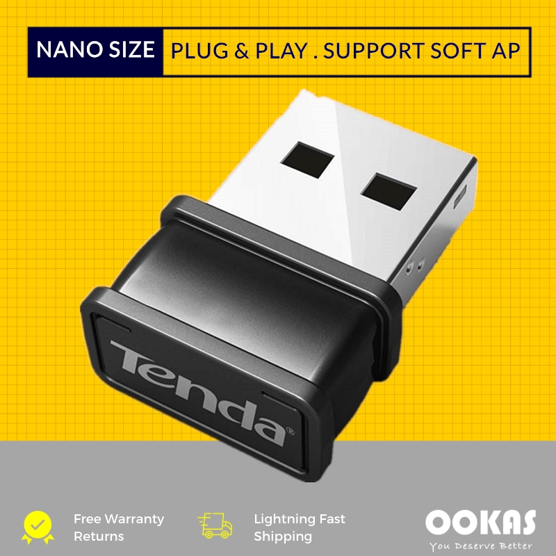 Tenda W311MI N150 Nano Size USB Wireless WiFi Adapter