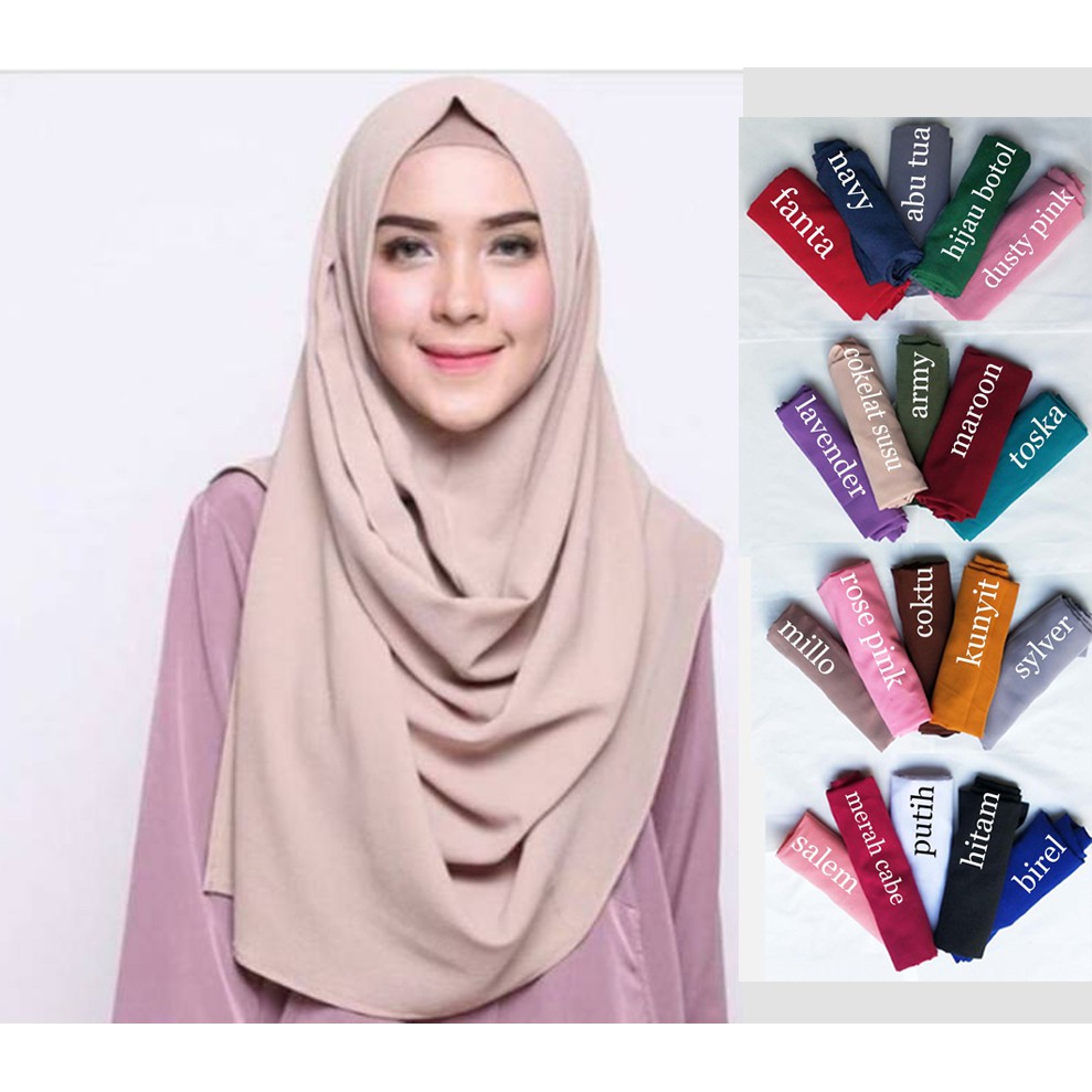 Jilbab Psmina Model Terbaru / Pashmina Instan Solusi Jilbab Pashmina