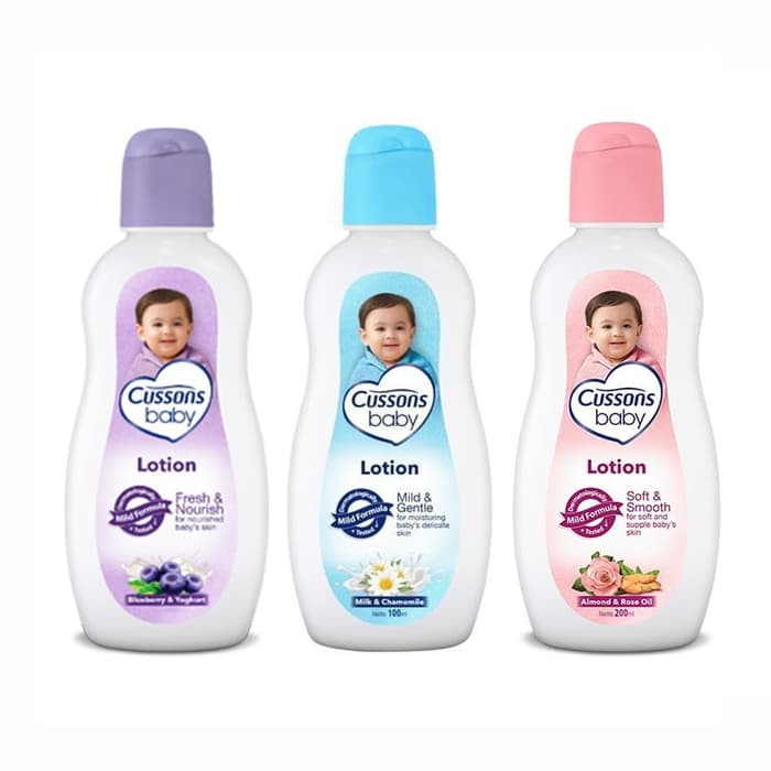 Cussons Baby Lotion Blue Pink Purple Baby Lotion 200ml Baby Body
