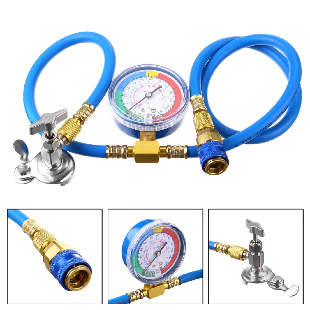 1M Universal AC R134A Air Conditioning Refrigerant Recharge Hose