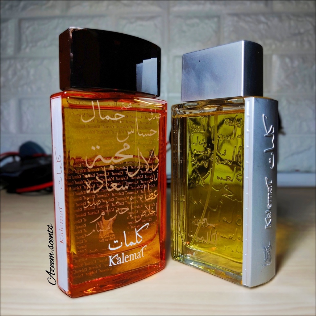 ORIGINAL Arabian Oud Kalemat Decant Kalemat Black Decant Sehr Al