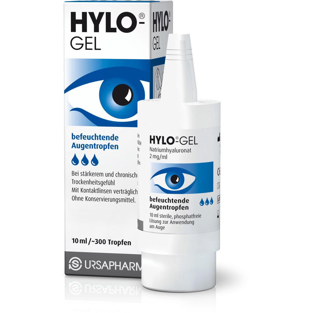 HYLOGEL LUBRICANTING EYE DROPS 10ML EXP 04/2022 Shopee Malaysia