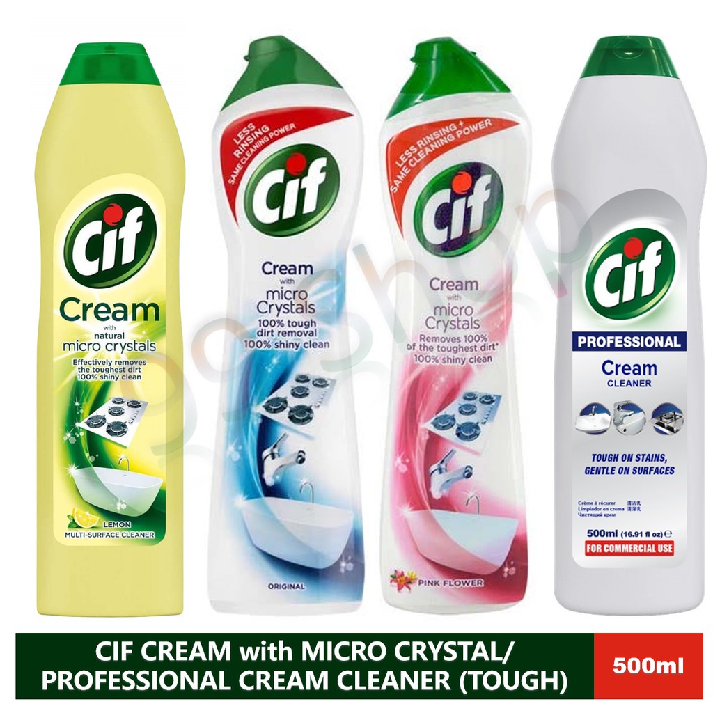 CIF CREAM MULTI SURFACE CLEANER ORIGINAL & LEMON 660G Shopee Malaysia