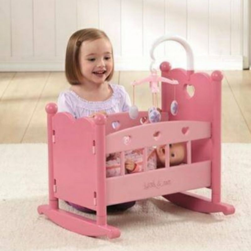 You & Me Rocking Doll Cradle With Doll Shopee Malaysia
