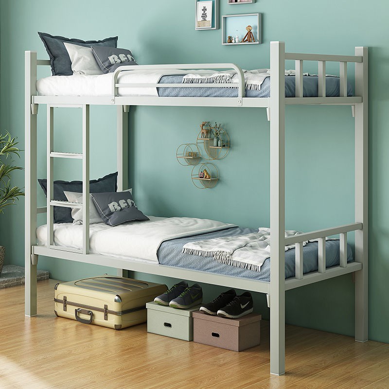 Double Decker queen bed frame katil double decker single bed frameUpper