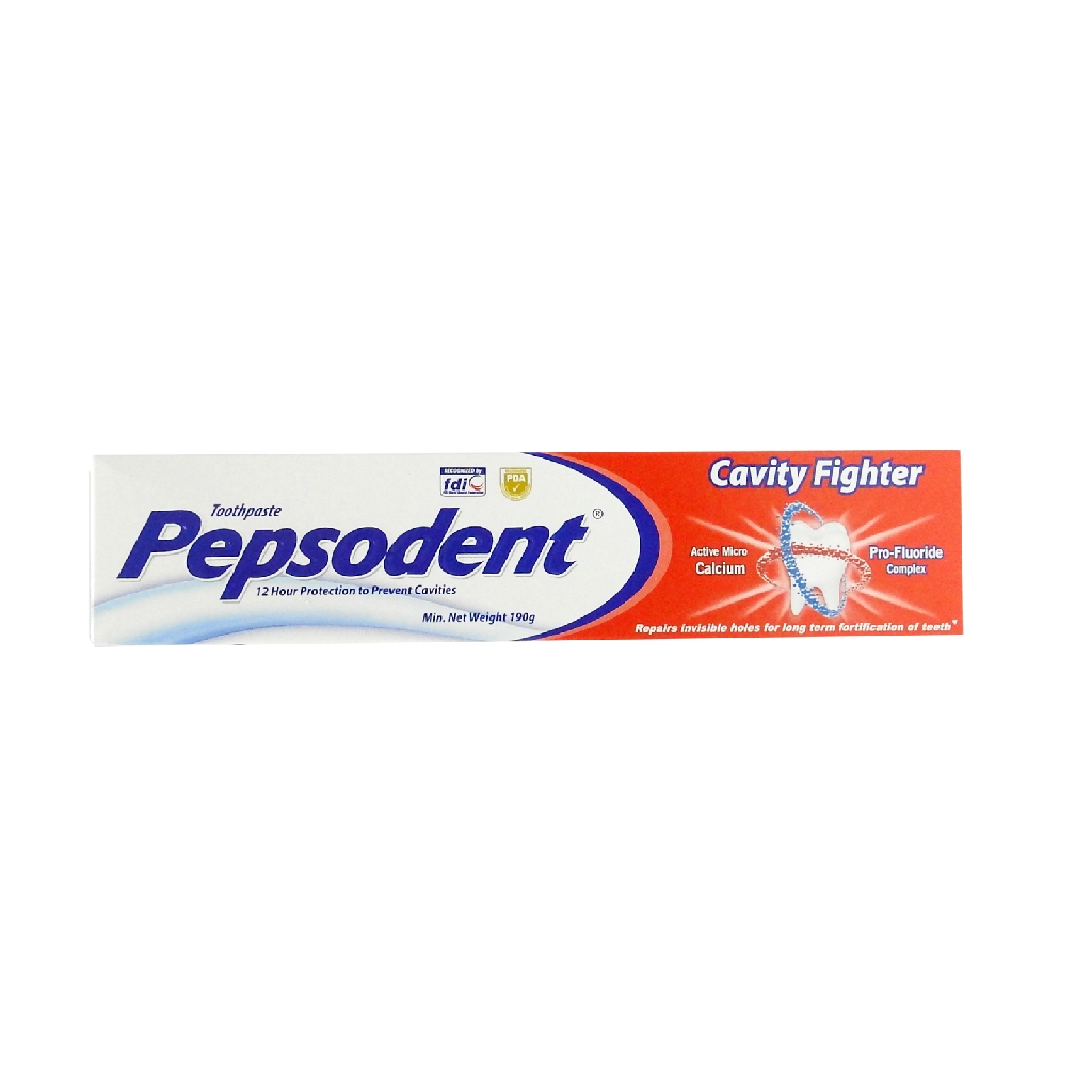 Pepsodent Toothpaste Cavity Fighter (190g) Shopee Malaysia