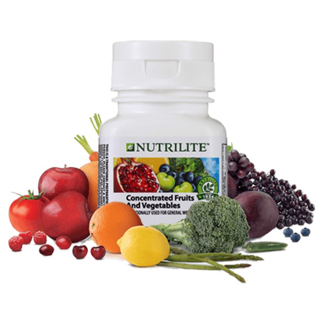 Nutrilite Concentrated Fruits And Vegetables 60 Tab Shopee Malaysia